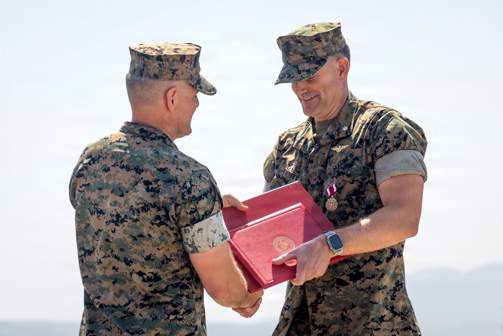 Lt. Col. Everett bids farewell to MCAS Miramar and the Corps