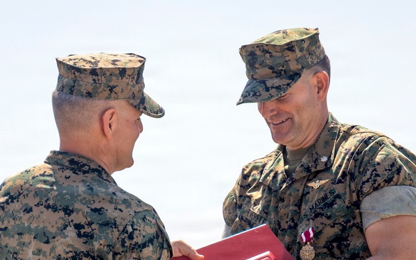 Lt. Col. Everett bids farewell to MCAS Miramar and the Corps