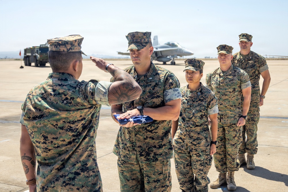 Lt. Col. Everett bids farewell to MCAS Miramar and the Corps