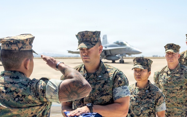 Lt. Col. Everett bids farewell to MCAS Miramar and the Corps