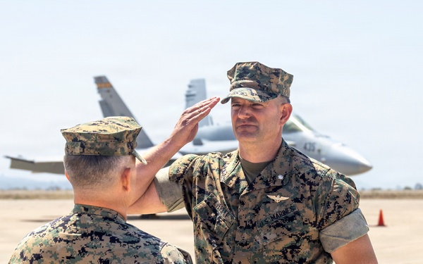 Lt. Col. Everett bids farewell to MCAS Miramar and the Corps