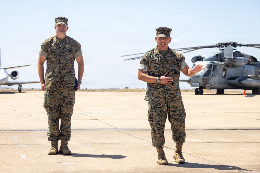 Lt. Col. Everett bids farewell to MCAS Miramar and the Corps