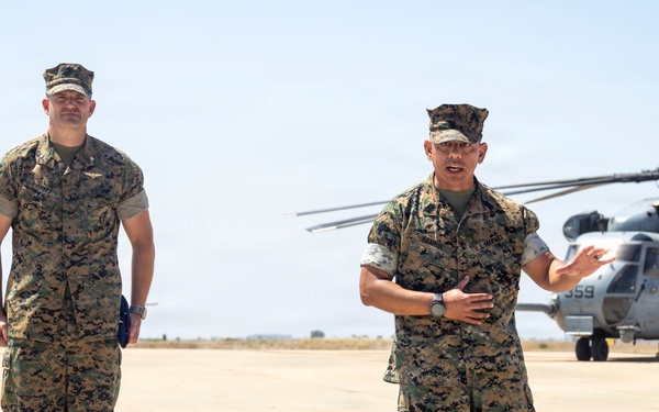 Lt. Col. Everett bids farewell to MCAS Miramar and the Corps