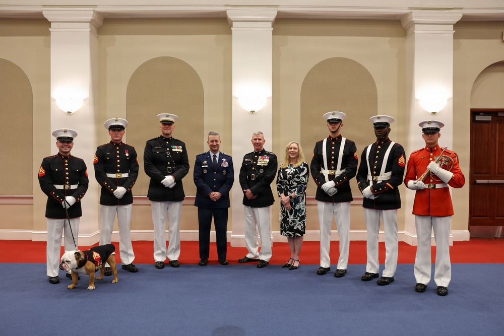 Indoor Evening Parade in Honor of Chairman of the Joint Chiefs of Staff