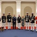 Indoor Evening Parade in Honor of Chairman of the Joint Chiefs of Staff