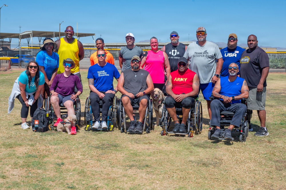 Luke AFB hosts Paralympics Team USA veteran Airmen, Sailors, Marines, Soldiers