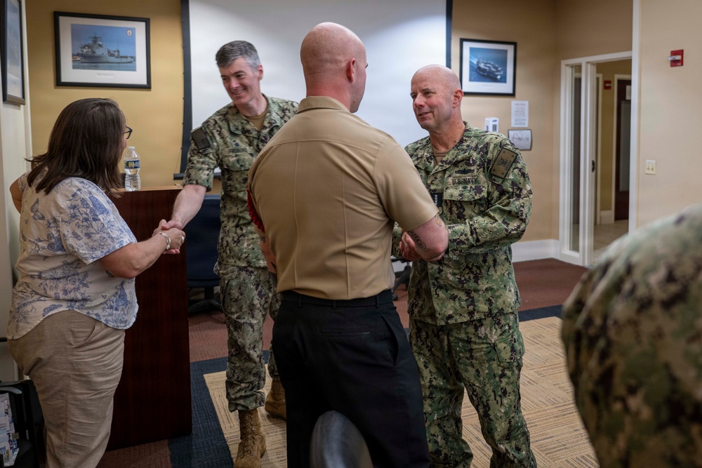Adm. Kilby Visits Recruit Training Command