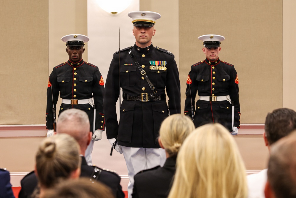 Indoor Evening Parade in Honor of Chairman of the Joint Chiefs of Staff