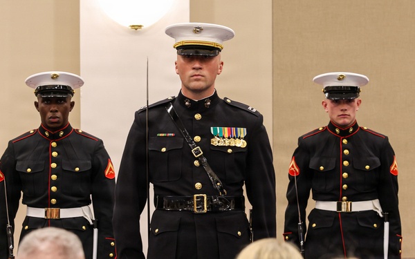 Indoor Evening Parade in Honor of Chairman of the Joint Chiefs of Staff