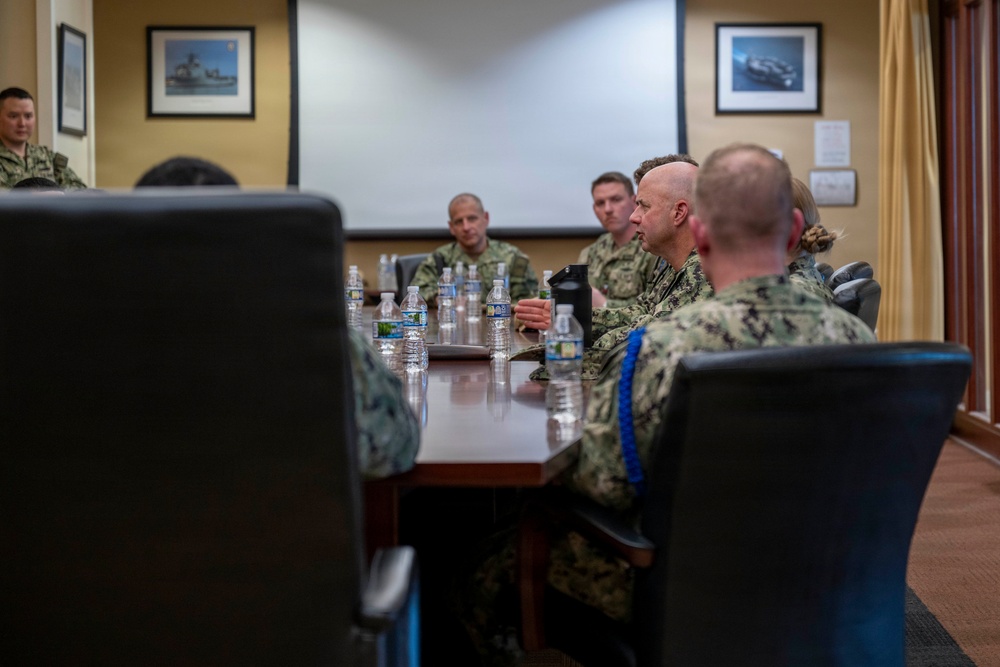 Adm. Kilby Visits Recruit Training Command