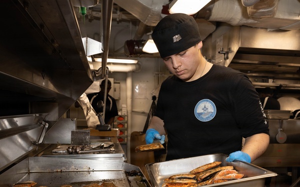 USS George H.W. Bush Conducts Daily Operations