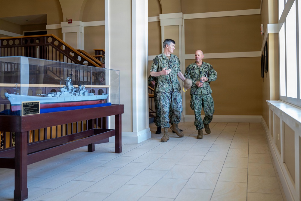 Adm. Kilby Visits Recruit Training Command