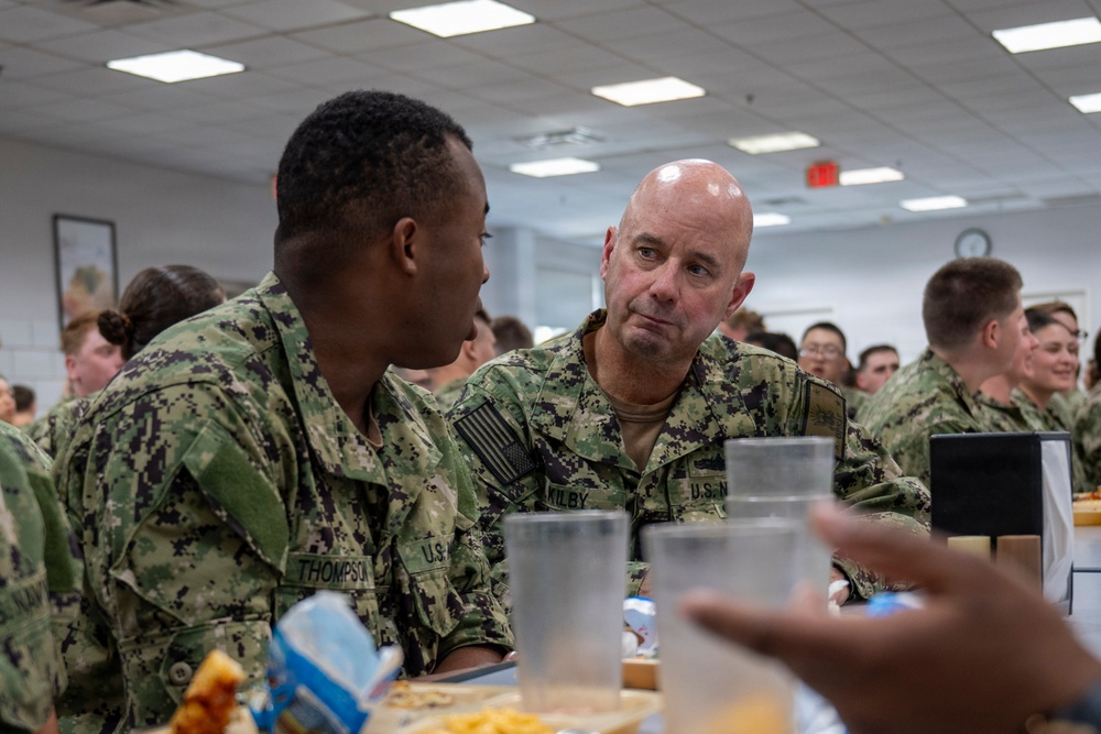 Adm. Kilby Visits Recruit Training Command