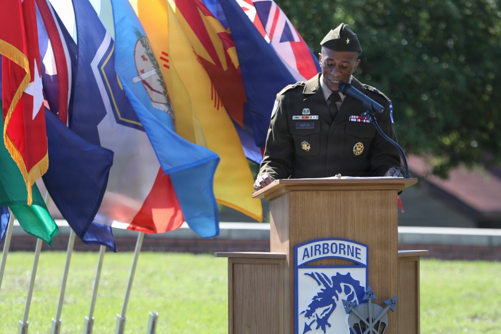 3rd Corps Sustainment Command, Commander promoted to Brigadier General