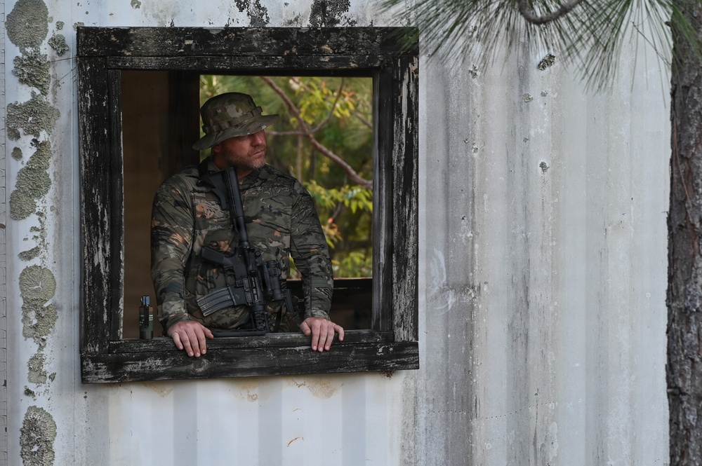 117th SFS FTX at Eglin AFB
