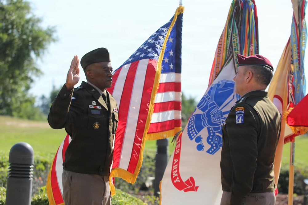 3rd Corps Sustainment Command, Commander promoted to Brigadier General