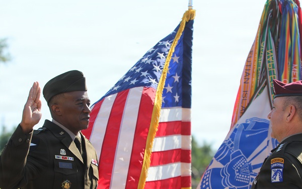 3rd Corps Sustainment Command, Commander promoted to Brigadier General