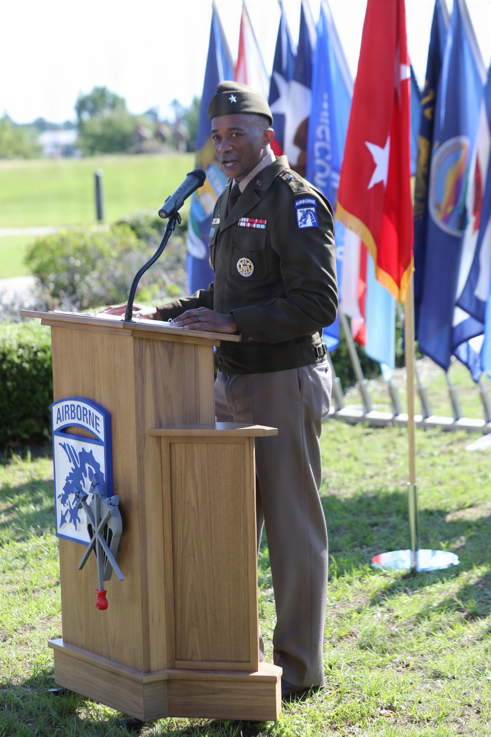 3rd Corps Sustainment Command, Commander promoted to Brigadier General
