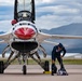 Thunderbirds Arrive for U.S. Air Force Academy Graduation Flyover