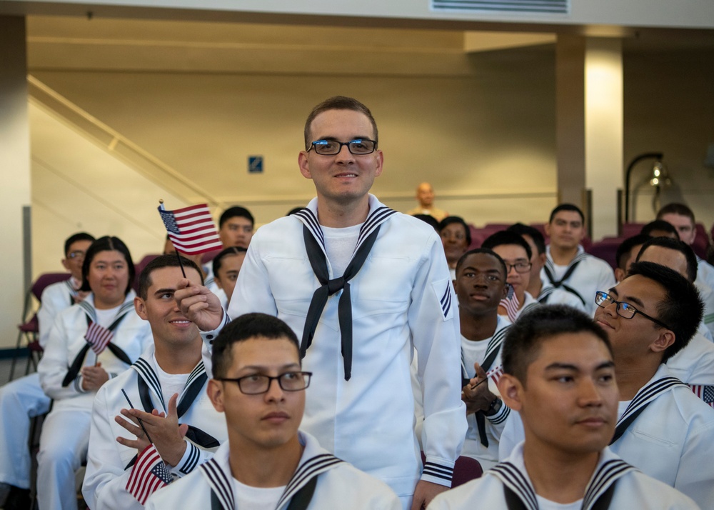 Recruit Training Command Naturalization Ceremony