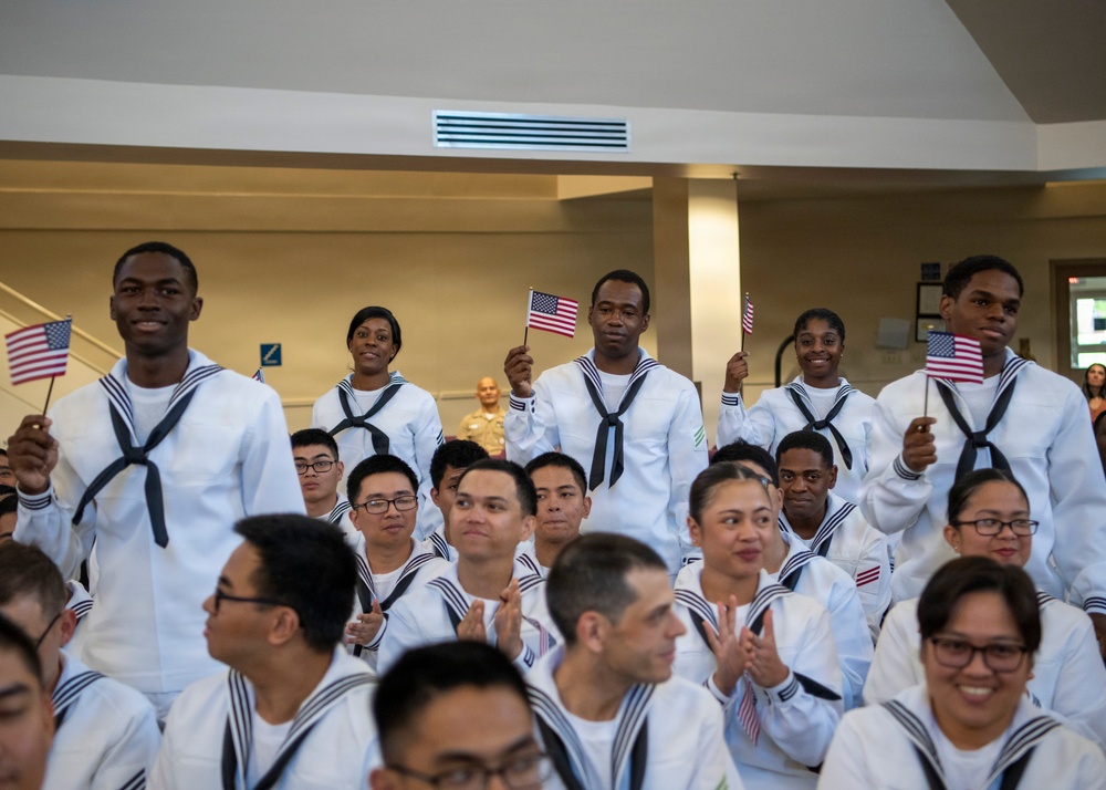 Recruit Training Command Naturalization Ceremony