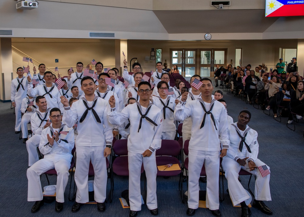 Recruit Training Command Naturalization Ceremony