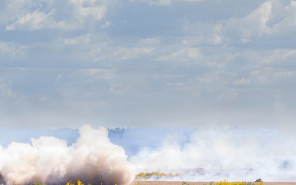 V Corps host 4th Polish Apache Initiative and 8th European HIMARS Initiative.