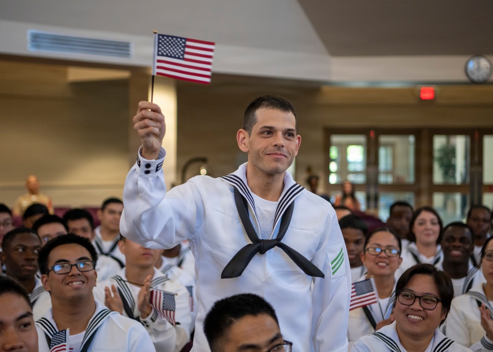 Recruit Training Command Naturalization Ceremony