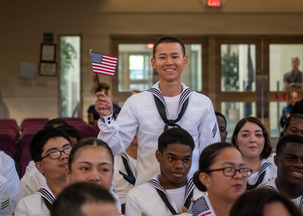 Recruit Training Command Naturalization Ceremony
