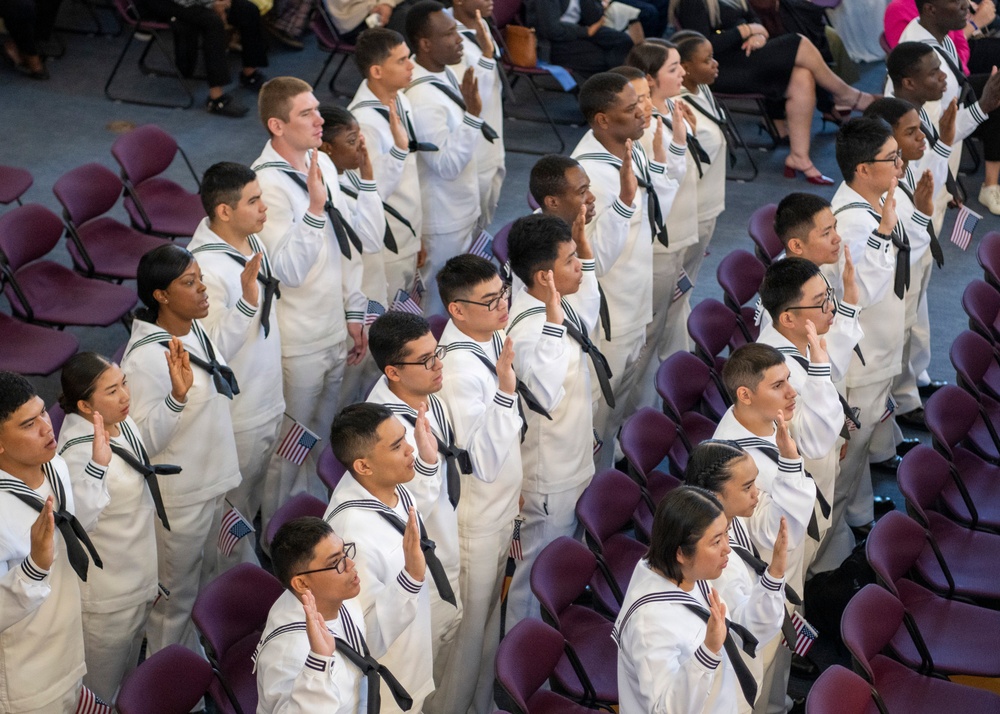 Recruit Training Command Naturalization Ceremony