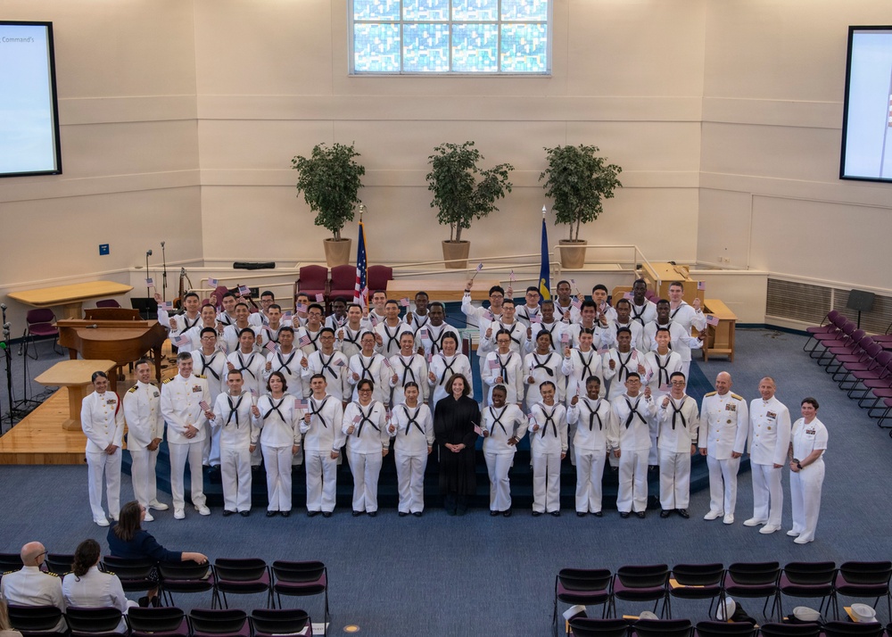 Recruit Training Command Naturalization Ceremony