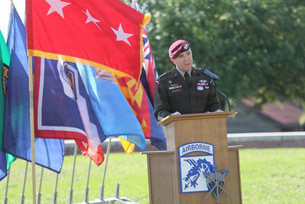3rd Corps Sustainment Command, Commander promoted to Brigadier General