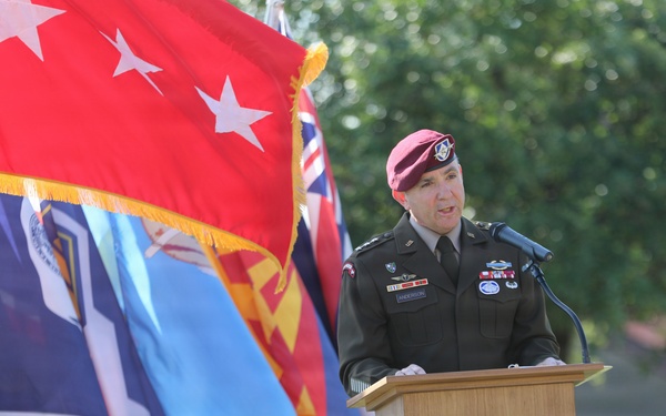 3rd Corps Sustainment Command, Commander promoted to Brigadier General