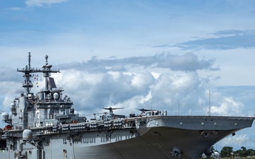 USS Kearsarge Docks in New Orleans during Sail 250