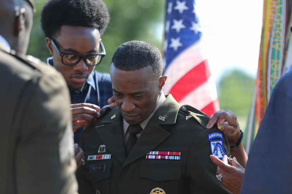 3rd Corps Sustainment Command, Commander promoted to Brigadier General