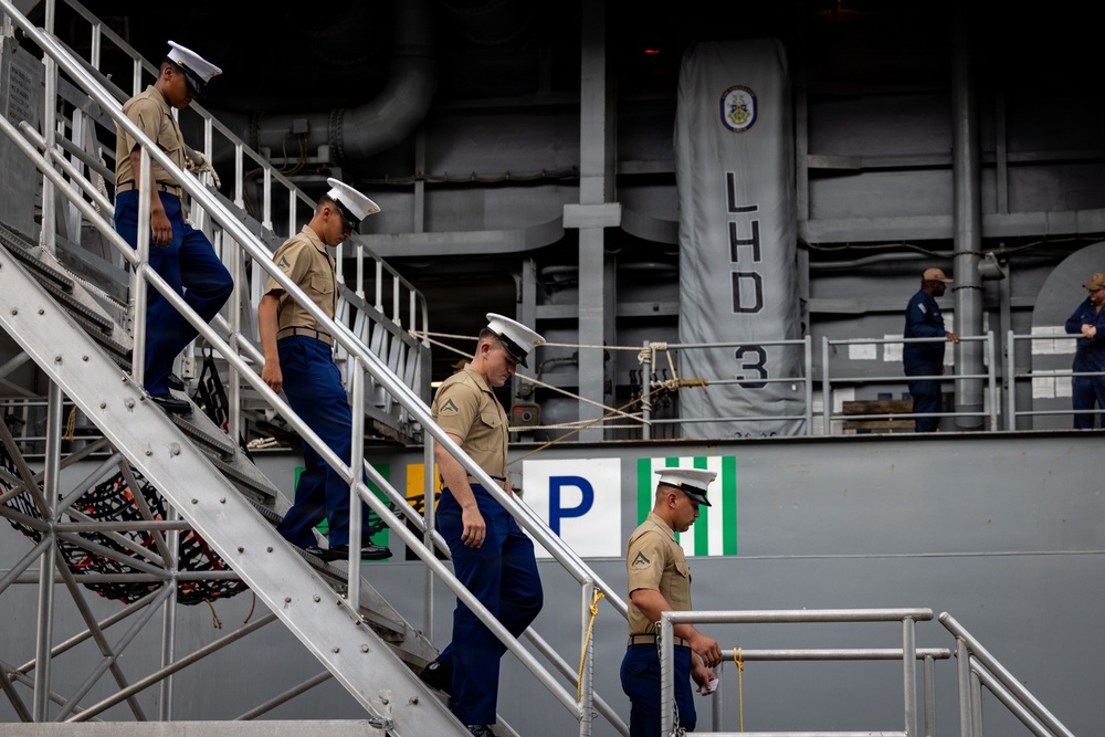 USS Kearsarge Docks in New Orleans during Sail 250