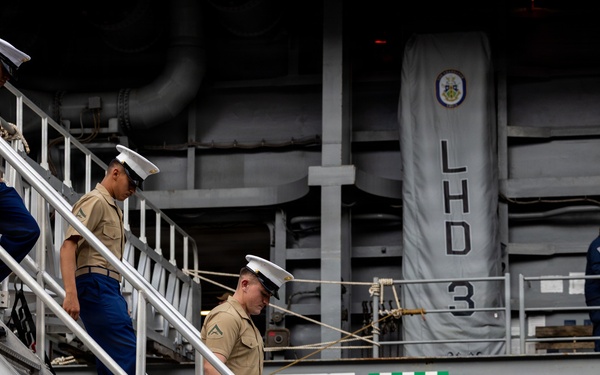 USS Kearsarge Docks in New Orleans during Sail 250