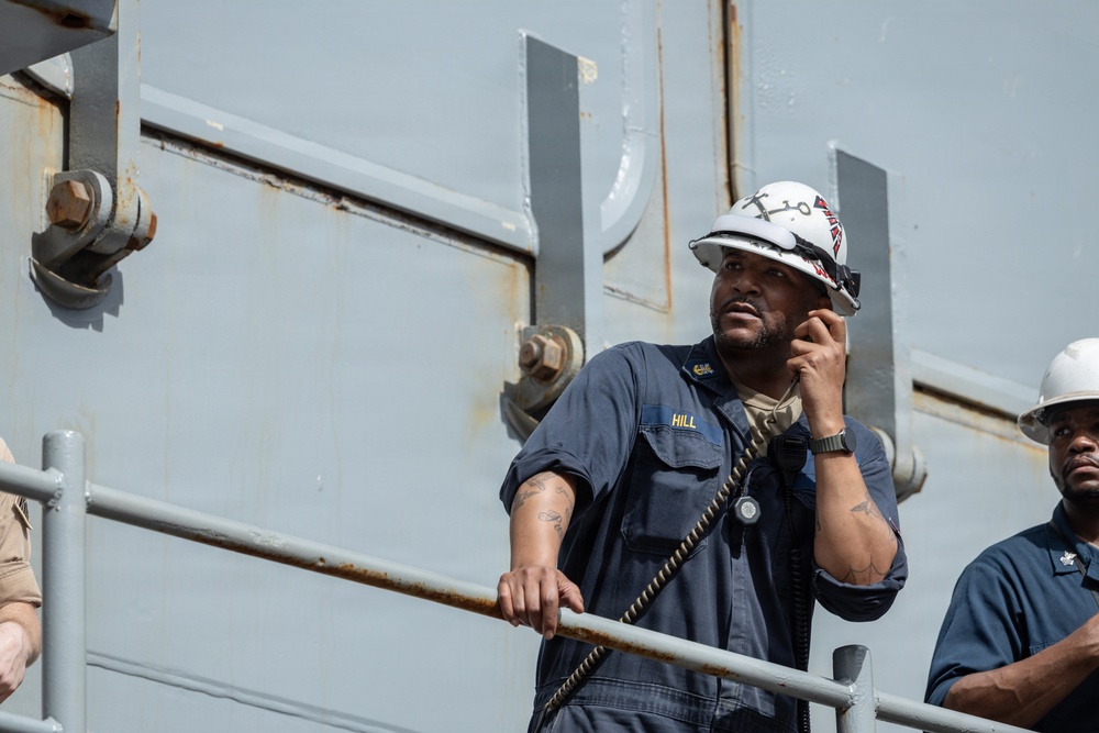 USS Kearsarge Docks in New Orleans during Sail 250