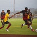 USS John C. Stennis Sailors Compete In Soccer Championship