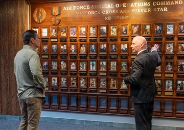 House Intelligence Committee Member tours AFSOC Headquarters