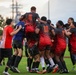 USS John C. Stennis Sailors Compete In Soccer Championship