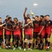 USS John C. Stennis Sailors Compete In Soccer Championship