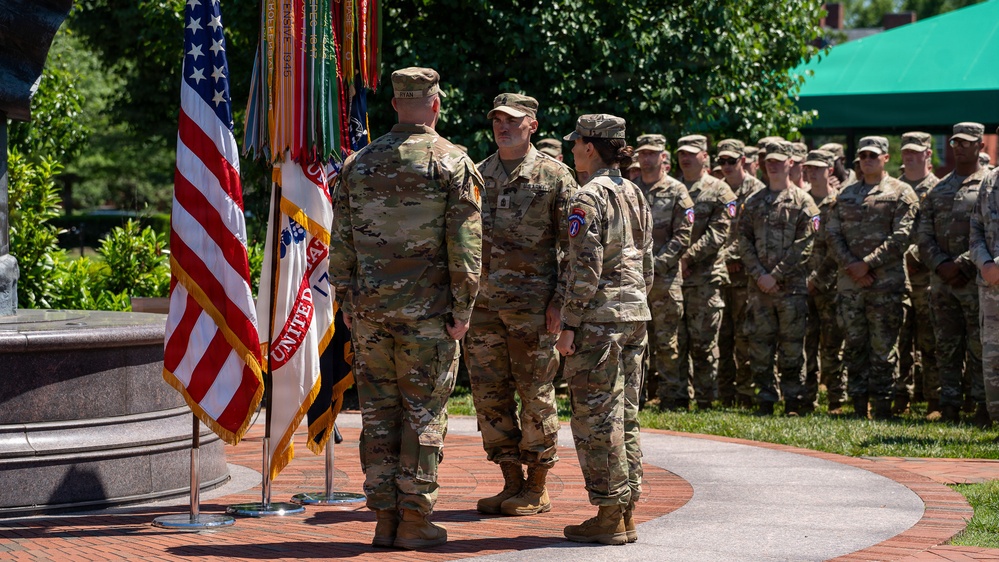 Honor Guard Company Change of Responsibility May 29, 2026