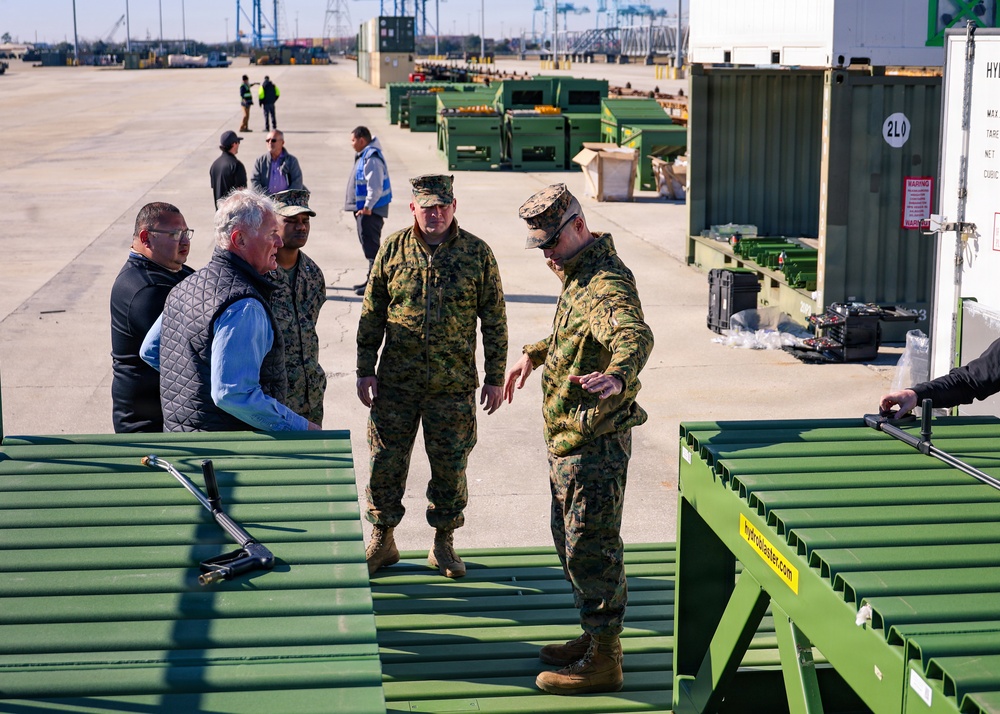 Blount Island Command tests new transport systems for maritime integration