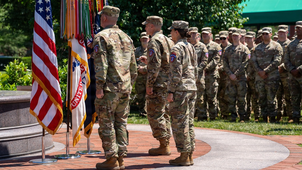 Honor Guard Company Change of Responsibility May 29, 2026