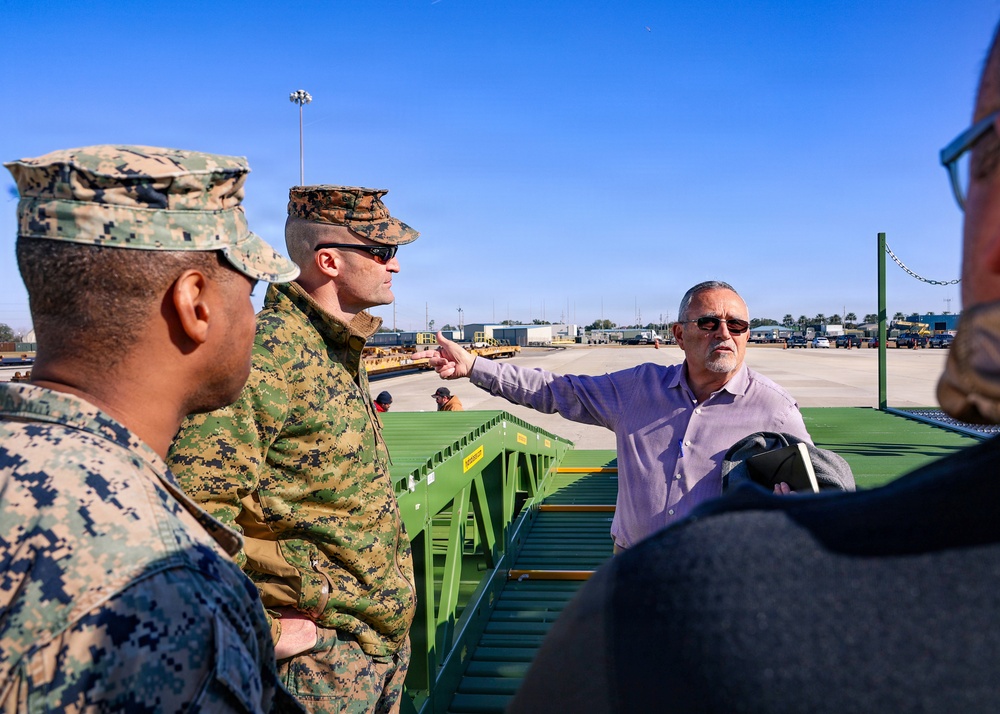 Blount Island Command tests new transport systems for maritime integration