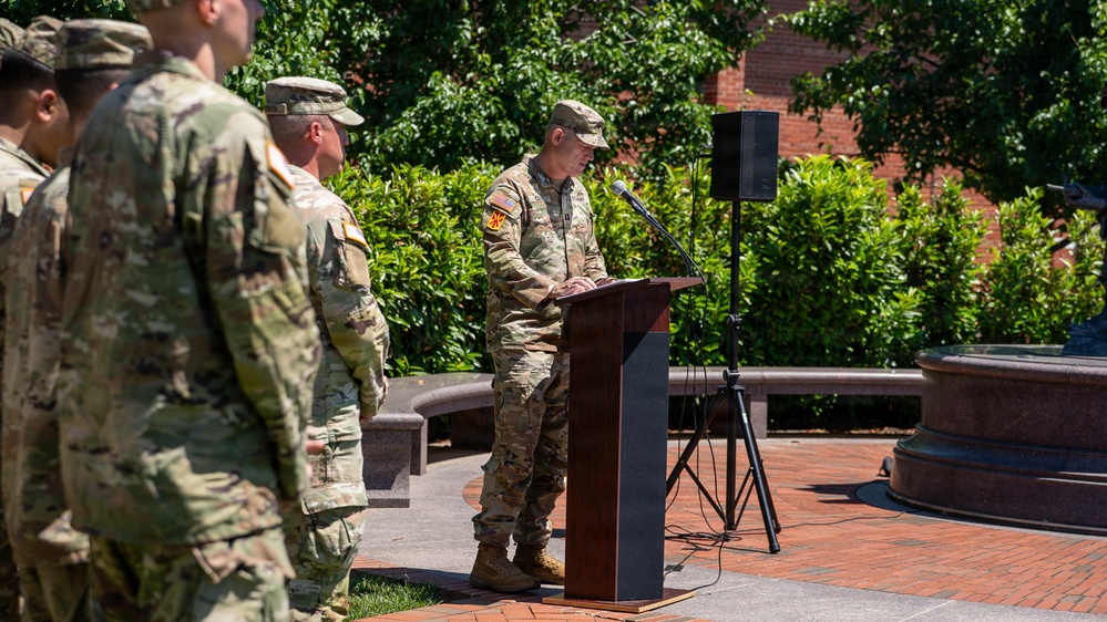 Honor Guard Company Change of Responsibility May 29, 2026