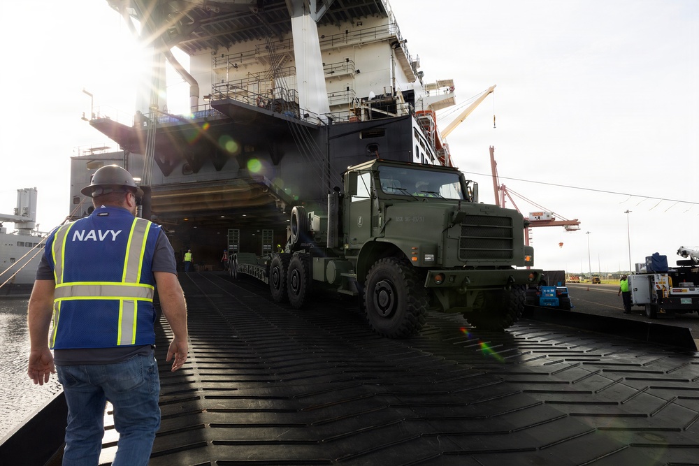 Blount Island Command tests new transport systems for maritime integration
