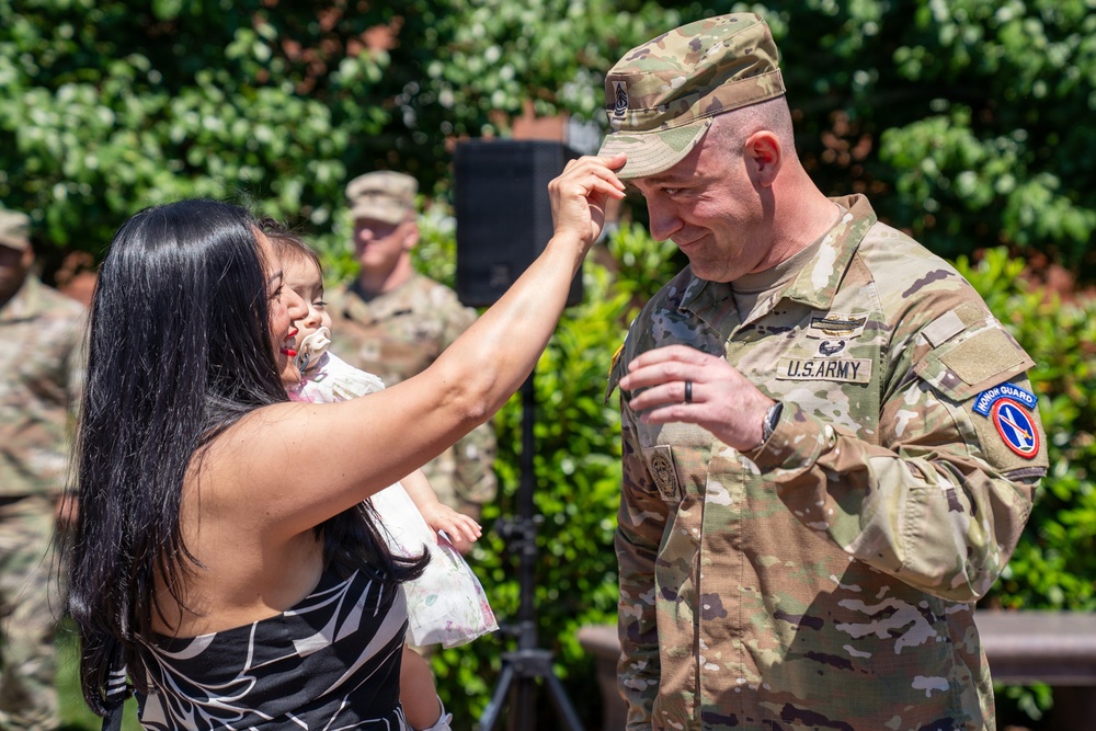 Honor Guard Change of Command and Promotion Ceremony May 29, 2026