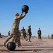 1‑501st Aviation Battalion holds belt buckle rodeo